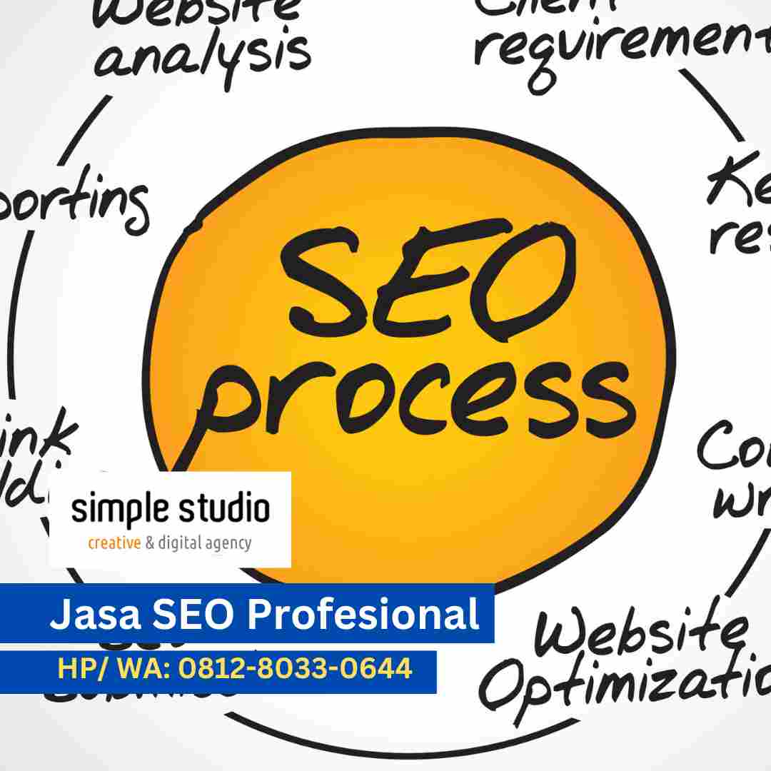 Simple Studio sedia jasa SEO garansi, berpengalaman menangani optimasi website agar masuk halaman 1 Google