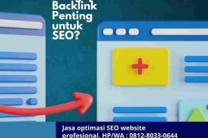 Jasa SEO Google : Mengapa Backlink Penting untuk SEO?