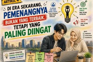 Part 4: Di Era Sekarang, Pemenangnya Bukan yang Terbaik, Tetapi yang Paling Diingat